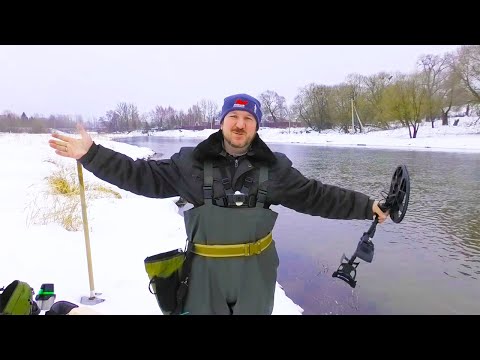 Видео: Коп 2023. Воды много, но я не сдаюсь, открываю сезон с новым металлоискателем. Minelab MANTICORE