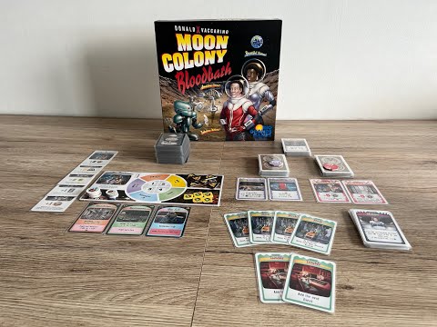 Видео: Настольная игра Moon Colony Bloodbath (Rio Grande Games)