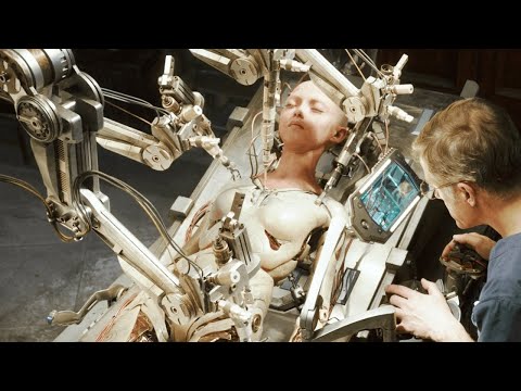 Видео: Мужик нашёл на  мусорке девушку-андроида, которая оказалась древним совершенным оружием.