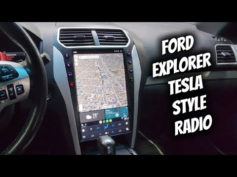 Видео: Демонстрируем 14,4-дюймовую магнитолу в стиле Tesla на Ford Explorer!