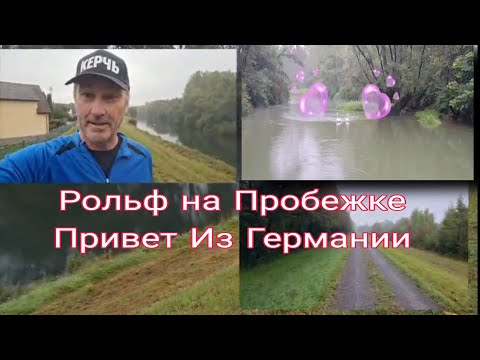 Видео: Привет из Германии | Рольф на пробежке | Осенние пейзаж🍂