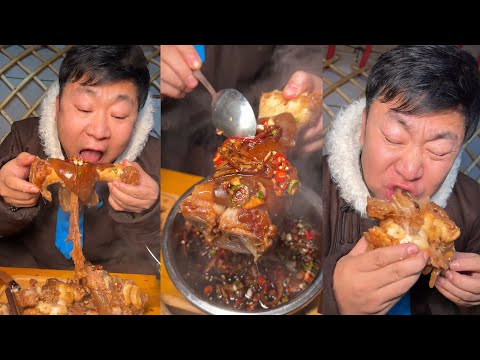 Видео: Паровые коровьи ноги. #еда #готовка #вкусно #нямно