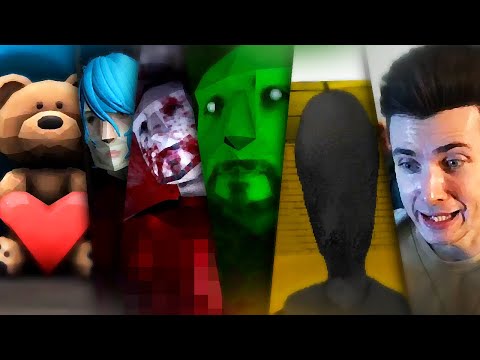 Видео: ХЕСУС ИГРАЕТ В ЖУТКИЕ ХОРРОРЫ 😖 | Trash Horror Collection 3