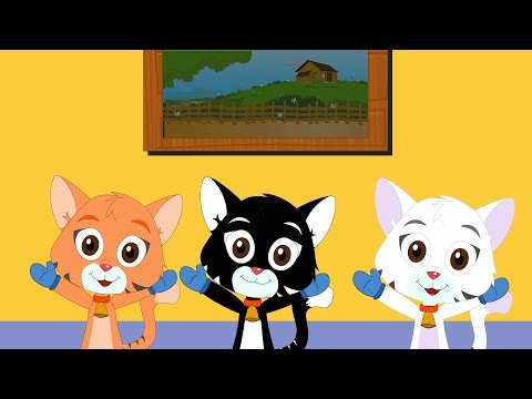 Видео: Котятки и перчатки | потешки для малышей | русские песни для детей