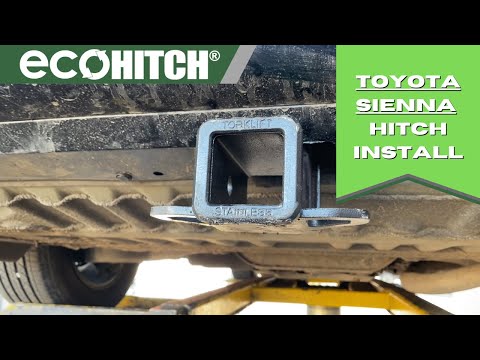 Видео: Как установить фаркоп Toyota Sienna от EcoHitch® | X7422S