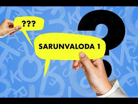 Видео: Sarunvaloda 1. Подтяни латышский #89