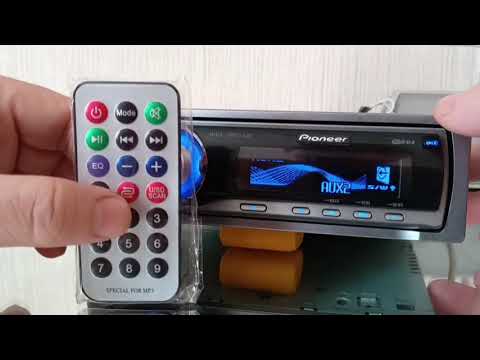 Видео: Pioneer DEH-P6900IB встроен управляемый модуль bt...демонстрация!