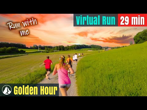 Видео: Золотой час 🇨🇭 Швейцария Страна чудес | Виртуальный забег №118