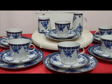 Видео: ЧАЙНЫЙ НЕМЕЦКИЙ СЕРВИЗ . СЕРЕБРЯНЫЕ ЛОЖКИ И МЕЛЬХИОР . ГЖЕЛЬ .