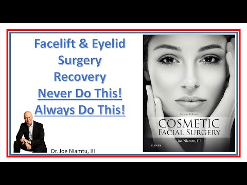 Видео: Восстановление после подтяжки лица: никогда этого не делайте, делайте всегда так!