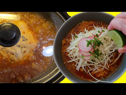 Видео: Курица Позоле Рохо, приготовленная в мультиварке | РЕЦЕПТ ПОЗОЛЕ