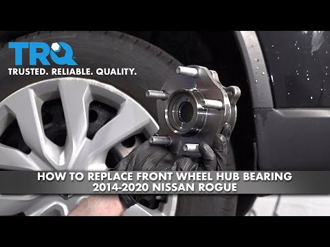 Видео: Как заменить подшипник ступицы переднего колеса на Nissan Rogue 2014-2020