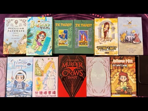 Видео: Моя коллекция колод Таро часть 19💫 My collection Tarot💫Indie tarot #картытаро #обзортаро