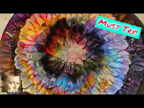 Видео: Хотите изучить мою новую технику работы со смолой?