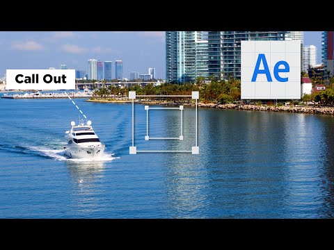 Видео: Как использовать нулевой объект с отслеживанием движения в After Effects CC