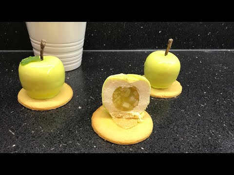 Видео: Муссовое яблоко/В форме из AliExpress