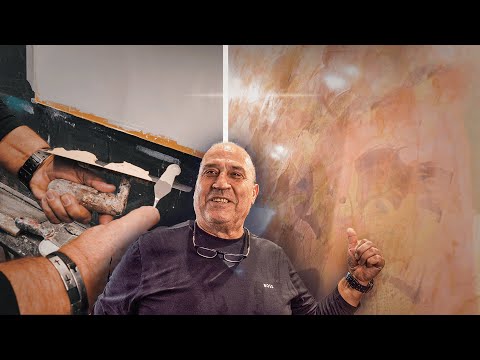Видео: Блестящо Стуко с Три Цвята