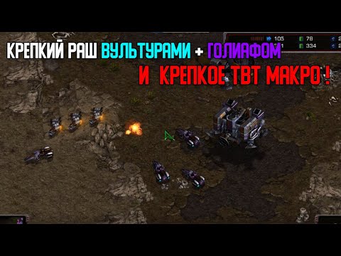 Видео: Старкрафт T VS T Раш + потом макра игра
