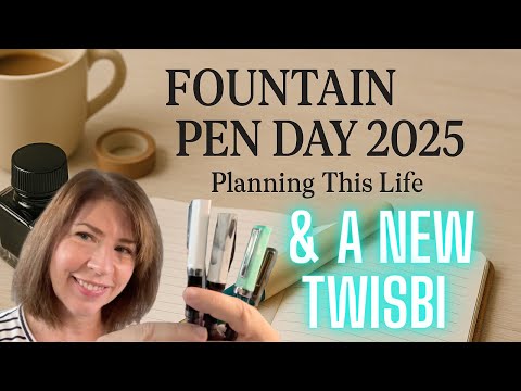 Видео: Приготовьтесь к ДНЮ ПЕРЬЕВОЙ РУЧКИ с моей новой ручкой