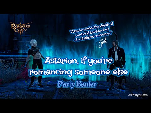 Видео: Астарион, если у тебя роман с кем-то другим. Бантер на вечеринке [Исправлено в патче 7] | Baldur'...