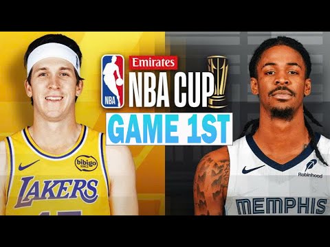 Видео: Лос-Анджелес Лейкерс против Мемфис Гриззлис. Лучшие моменты игры. Первый Кубок НБА 2025.
