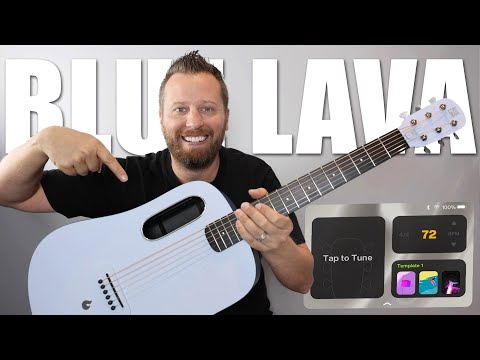 Видео: Эта гитара не просто умная...она ГЕНИАЛЬНАЯ!! - Blue Lava!