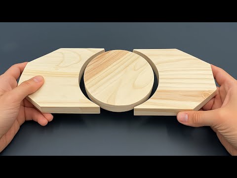 Видео: Блестящая идея 60-летнего плотника удивляет миллиарды людей этим трюком с деревообработкой!