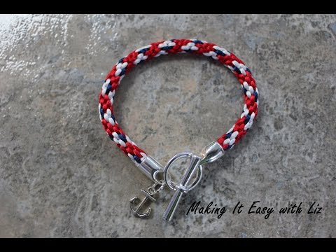 Видео: Простое кумихимо, часть II. Прикрепление застёжки