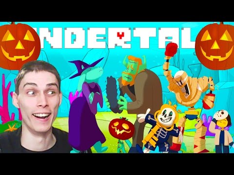Видео: ХЕЛЛОУИН ПОД ВОДОЙ В UNDERTALE - Oceantale Halloween Edition - #3