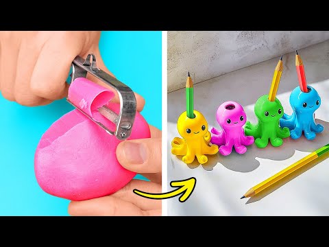 Видео: Создайте Мини Волшебство с Веселыми DIY! Классные Поделки и Трюки для Начинающих от 123 GO!