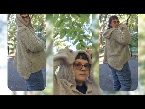 Видео: ✨ «Два года попыток и, наконец, готово! Пуловер с капюшоном крючком из букле»