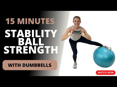 Видео: ТРЕНИРОВКА НА МЯЧАХ ДЛЯ РАЗВИТИЯ ОБЩЕЙ СТАБИЛЬНОСТИ ТЕЛА (с гантелями)