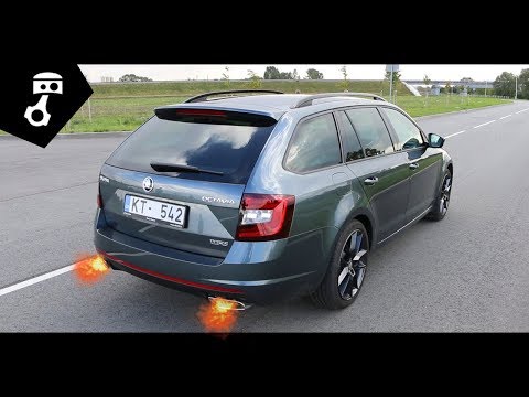 Видео: Skoda Octavia VRS (A7) 230hp Тест-драйв; zhmuraTV