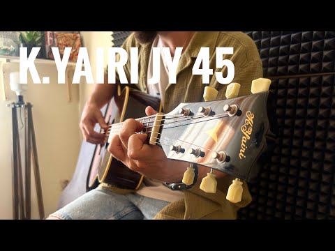 Видео: Гитара K.Yairi JY-45B (Gibson J45)