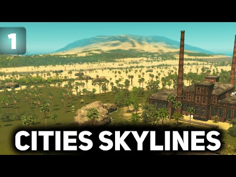 Видео: Строим новый Дубайск в пустыне 🏙️ Cities: Skylines [PC 2015] #1