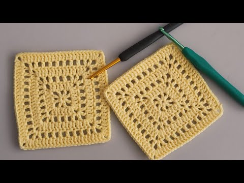 Видео: Никогда прежде не встречавшийся крючком бабушкин квадрат / Легко запомнить для начинающих