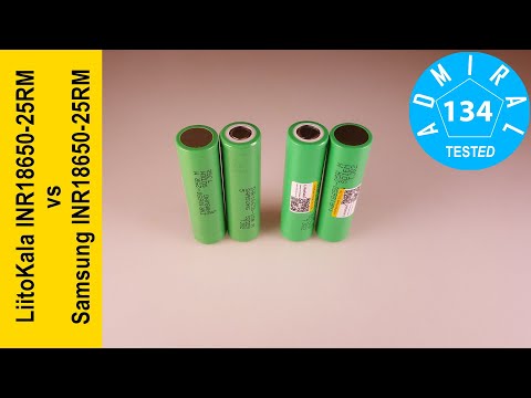 Видео: Аккумулятор LiitoKala 25RM против Samsung 25RM. Неожиданный финал