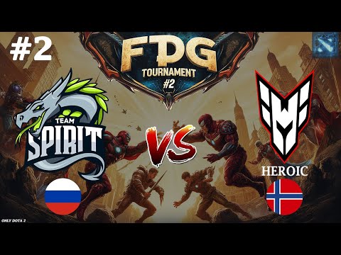 Видео: ЛУЧШИЙ ДРАФТ КОТОРЫЙ ВЫ МОГЛИ УВИДЕТЬ! | Spirit vs Heroic #2 (BO3) FISSURE Playground 2
