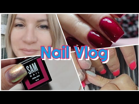 Видео: #Nail влог 83 Две новые клиентки с карт и авито, маникюр без покрытия #влогимастера