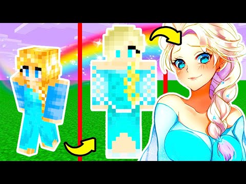 Видео: КАК МЕНЯЛАСЬ ДЕВУШКА ЭЛЬЗА И ЕЁ ЖИЗНЕННЫЙ ЦИКЛ В МАЙНКРАФТ! ЭВОЛЮЦИЯ ХОЛОДНОЕ СЕРДЦЕ