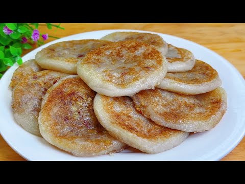 Видео: Добавьте 2 яблока в миску с клейкой рисовой мукой и научите вас, как их есть. Они м