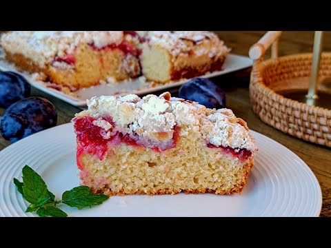 Видео: Лесен сладкиш със сини сливи 👌