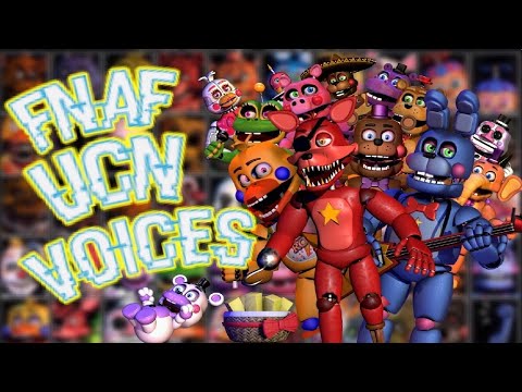 Видео: FNaF Ultimate Custom Night — Голоса — (стиль анимированного слайд-шоу)