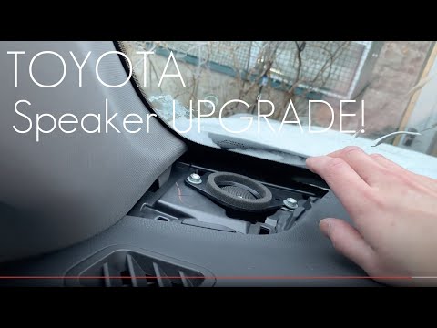Видео: Toyota Highlander 2014-2019 гг. — обновление динамиков на панели приборов по технологии Plug & Play!
