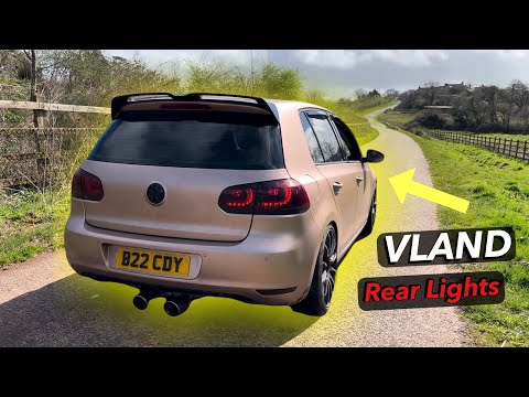 Видео: Установка модернизированных задних фонарей на MK6 GOLF