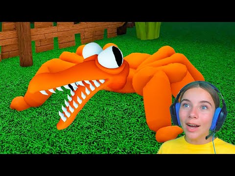 Видео: Я ОРАНЖЕВЫЙ ПАУК из РАДУЖНЫХ ДРУЗЕЙ в ROBLOX!