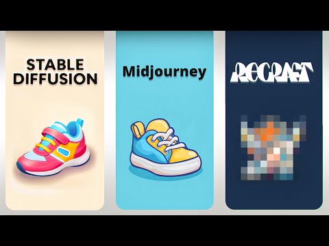 Видео: Чья нейросеть ЛУЧШЕ в РЕАЛЬНЫХ задачах ДИЗАЙНА? Midjourney, Recraft, Stable Diffusion