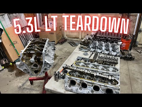 Видео: Разборка двигателя 5.3L LT (L84)