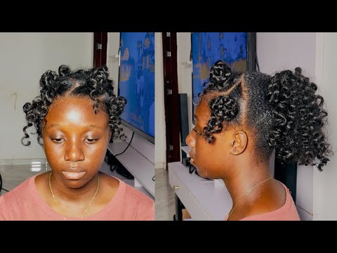 Видео: Красивая, быстрая и легкая элегантная естественная прическа на КОРОТКИХ ВОЛОСАХ