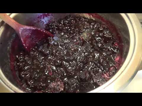 Видео: Варенье из крыжовника и садовой голубики. Эп.№169
